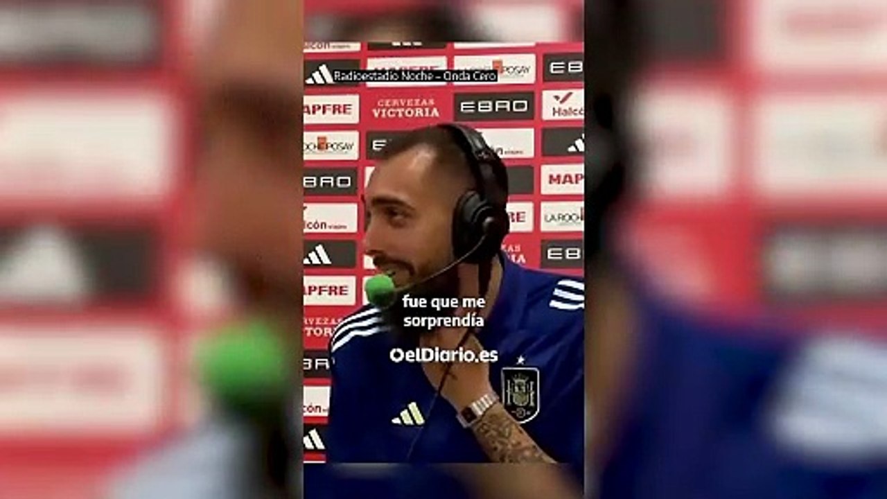 Borja Iglesias: “Ojalá se metan en una portería con una bandera Palestina y me anulen el gol”