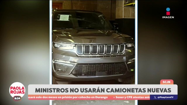 Ministros de la SCJN devolverán camionetas blindadas de lujo | DPC con Paola Rojas