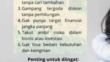 Hal Yang Kamu Gak Kaya adakah ciri cirimu #edukasi #motivasi