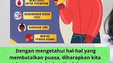 hal-hal yang membatalkan puasa