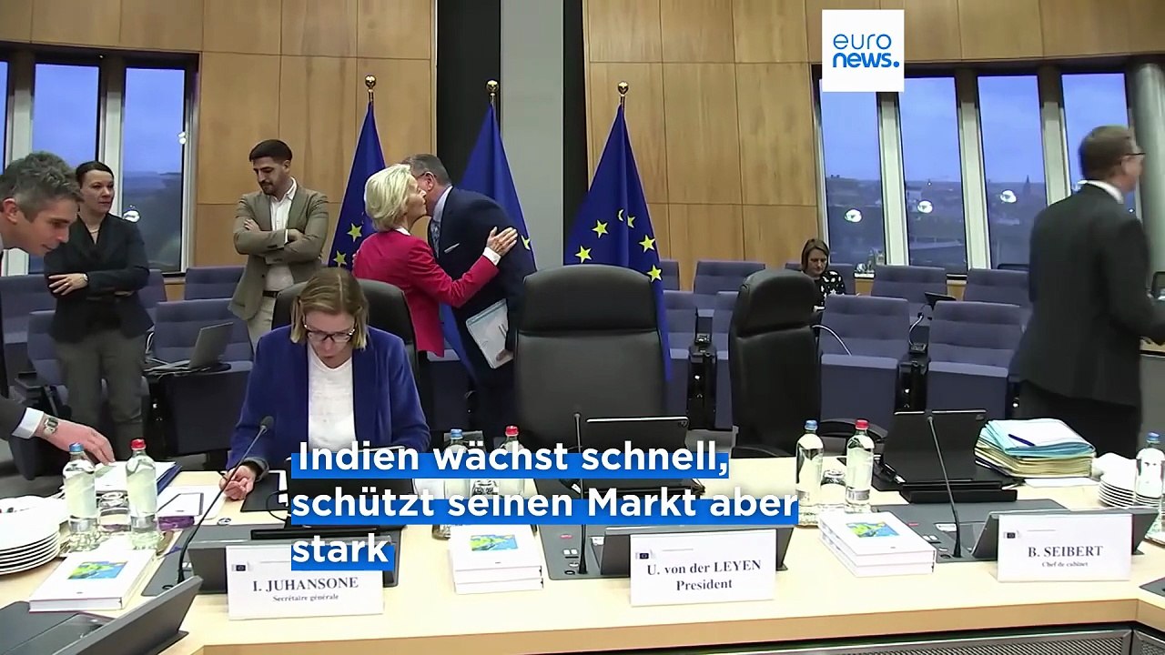 Exklusiv: "Größtes Handelsabkommen aller Zeiten" mit Indien steht kurz bevor