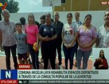 Comunidad del edo. Barinas rehabilita canchas deportivas para el desarrollo de actividades físicas