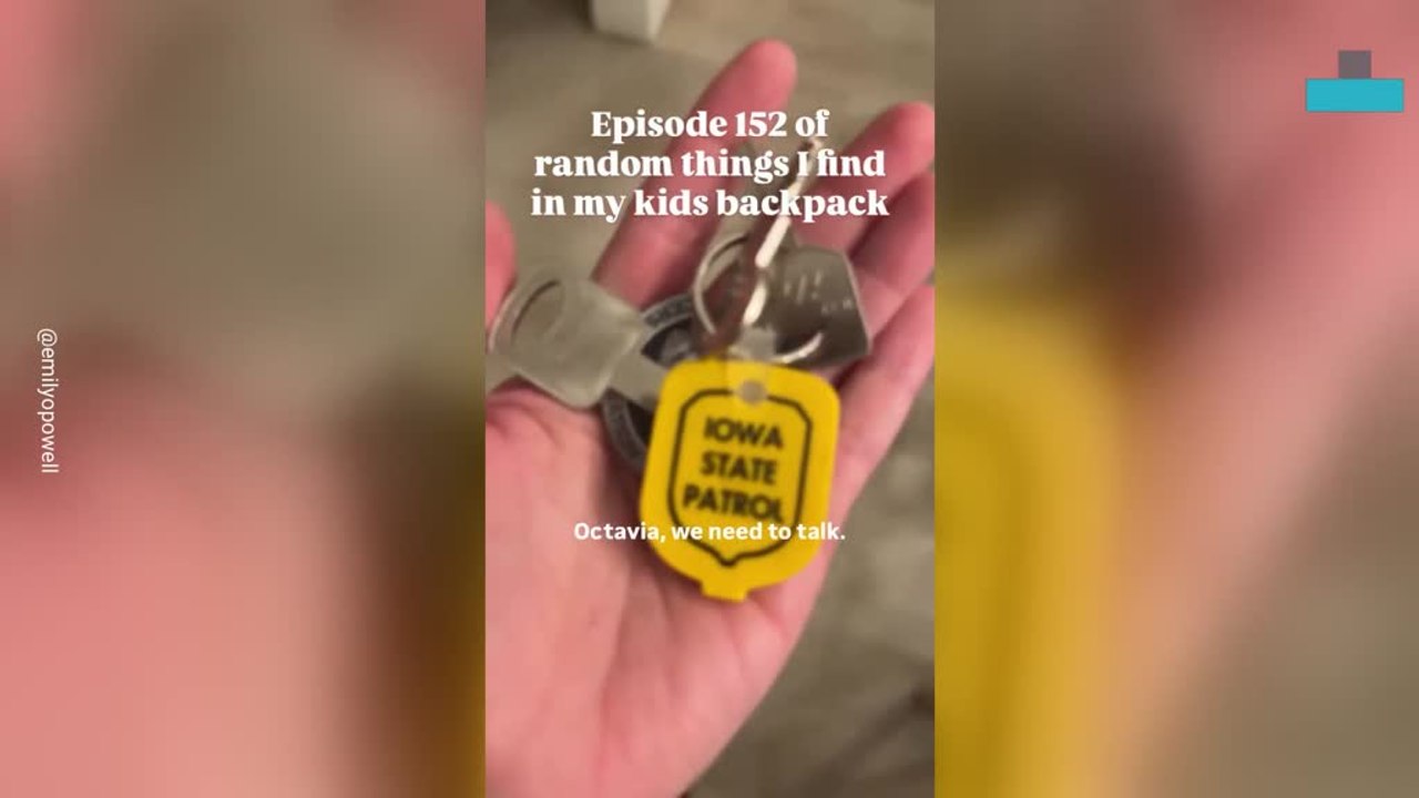 Preschooler Has Police Keys in Her Backpack