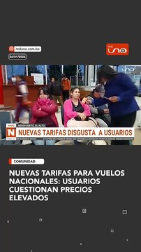 Nuevas tarifas para vuelos nacionales: usuarios cuestionan precios elevados
