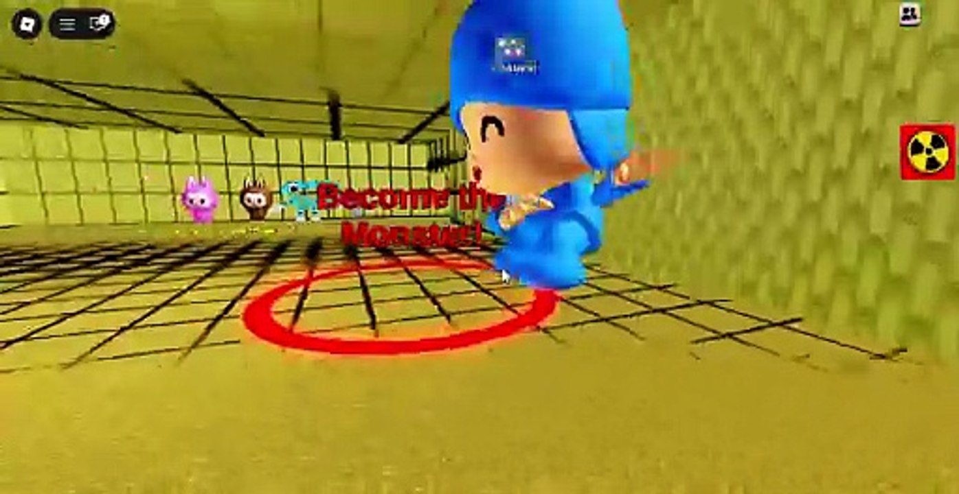 Pocoyo Dancing Meme in the Backrooms 😭💀 | Roblox Funny Horror Gameplay
