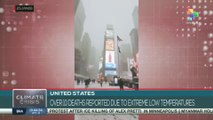 More than 10 deaths have been reported due to extreme low temperatures in the United States