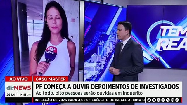 Caso Banco Master: PF ouve depoimentos e Gilmar Mendes defende Dias Toffoli | TEMPO REAL