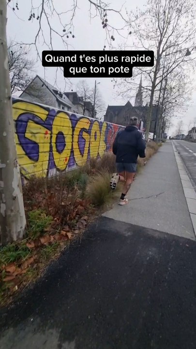 Quand t'es plus rapide que ton pote 😂