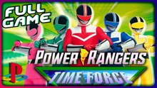 Power Rangers: Time Force FULL GAME Longplay (PS1) 100%