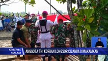 Duka Keluarga Prajurit TNI AL yang Jadi Korban Longsor Cisarua, Upacara Militer Iringi Pemakaman