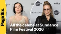 All the celebrities at Sundance Film Festival 2026: Charli XCX, Olivia Wilde, more
