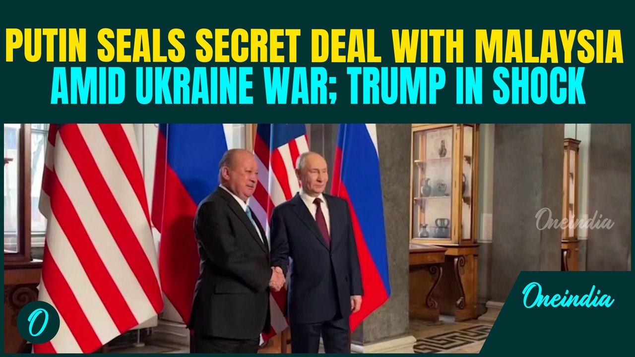 BREAKING: Amid Ukraine War, Putin Strikes SECRET Deal With Malaysia King in Moscow, Trump FUMES