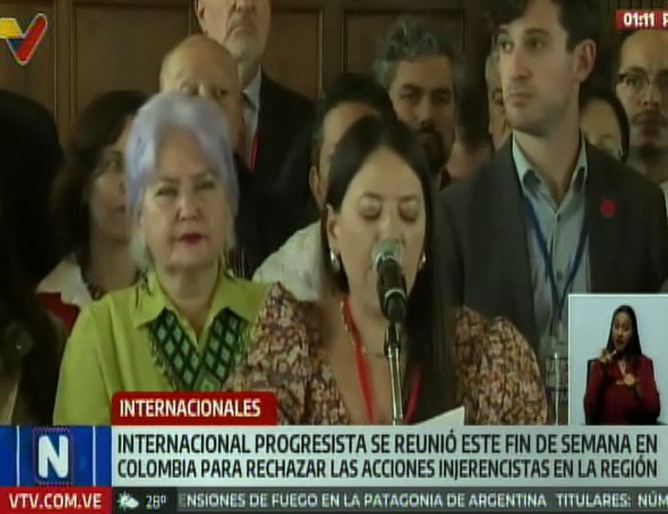 Foro Nuestra América en Colombia alertó a comunidad internacional de injerencismo de EE. UU.