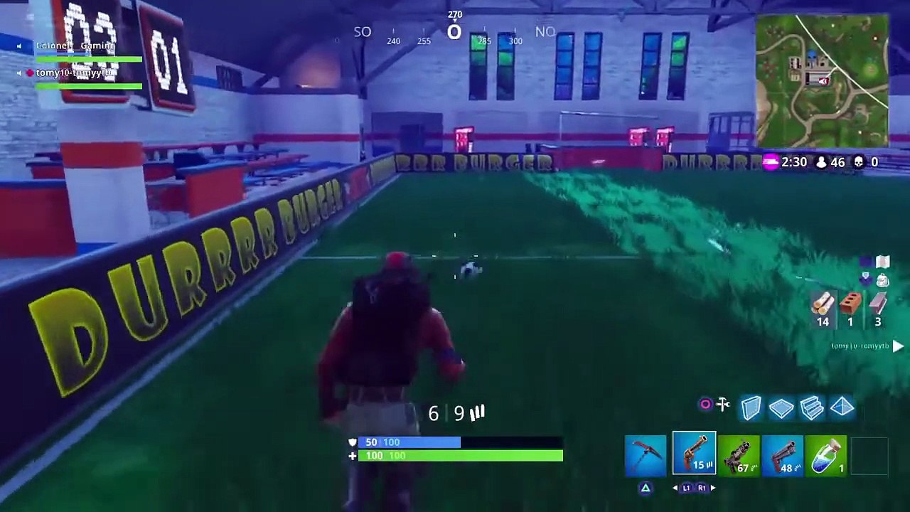 J'ai RÉUSSI à faire un FOOTBALL sur FORTNITE ! ⚽😲