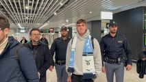 Lazio, ecco Maldini: l'arrivo del figlio d'arte a Fiumicino - VIDEO