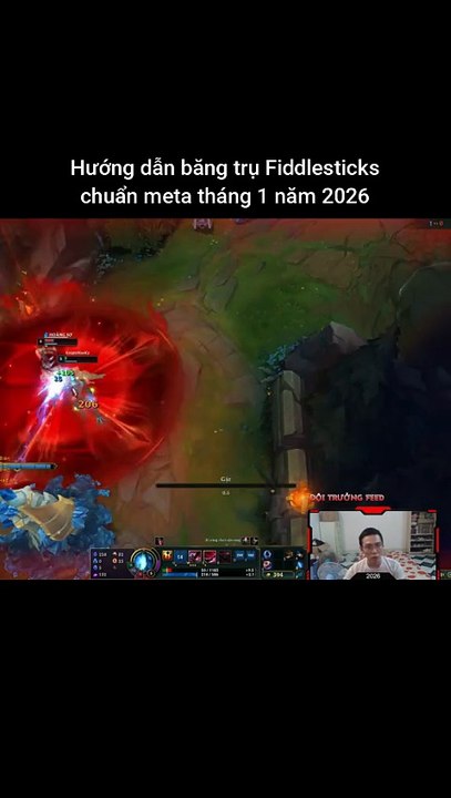 Hướng dẫn băng trụ Fiddlesticks chuẩn meta tháng 1 năm 2026 #fiddlesticks #lienminhhuyenthoai #leagueoflegends #knightriseky