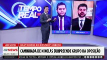 Caminhada da Liberdade de Nikolas Ferreira surpreende grupo da oposição | TEMPO REAL