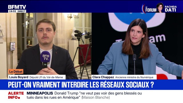 Interdire les réseaux sociaux aux moins de 15 ans ?: Le premier produit dérivé des réseaux sociaux, c'est l'anxiété , explique Clara Chappaz, ancienne ministre du Numérique