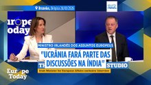 "Ucrânia fará parte do debate desta semana na Índia", afirma ministro irlandês dos Assuntos Europeus