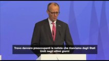 Minneapolis, Merz: livello di violenza negli Stati Uniti preoccupante