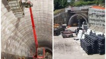 Belluno, la costruzione delle gallerie di Tai e Valle di Cadore: i cantieri in tre minuti