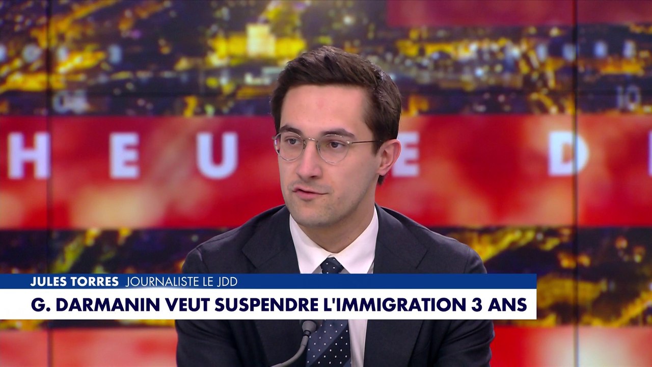 Jules Torres parle des récents propos de Gérald Darmanin sur l’immigration