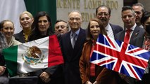 Alejandro Gertz Manero rinde protesta como como embajador de México en el Reino Unido