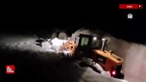 Kardan kapanan Ağrı-Kağızman kara yolu ulaşıma açıldı
