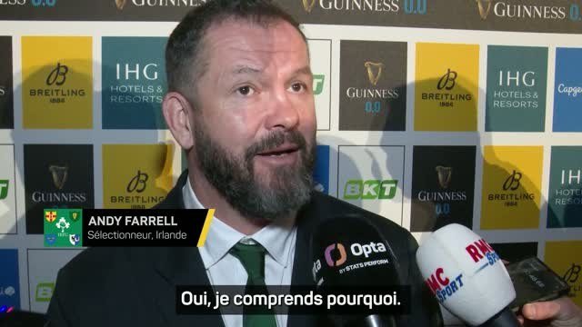 Irlande - Farrell : Tout le monde parle de la France et de l’Angleterre