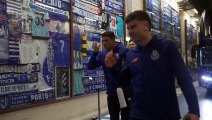 Chegada especial do FC Porto ao Estádio do Dragão