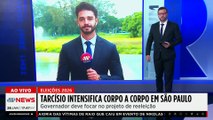 Tarcísio intensifica corpo a corpo em São Paulo de olho na reeleição