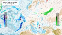 Storm Chandra batters the UK today – snow and rain maps reveal the impact