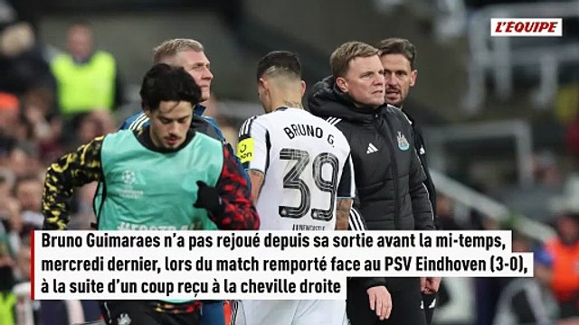 Newcastle avec Bruno Guimaraes et Joelinton pour défier le PSG mercredi en Ligue des champions ? - Foot - Ligue des champions
