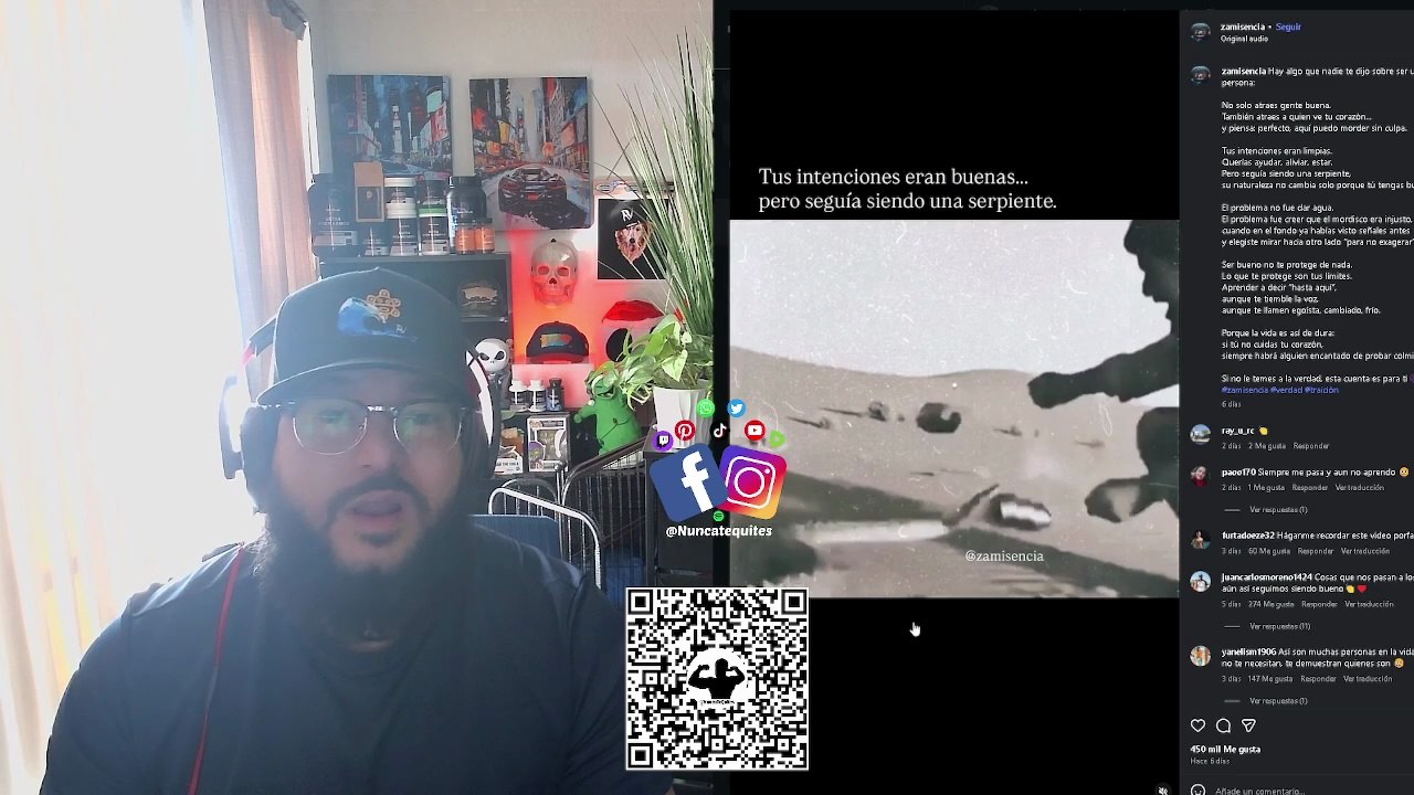 La serpiente siempre será serpiente 🐍  No todos cambian aunque seas bueno