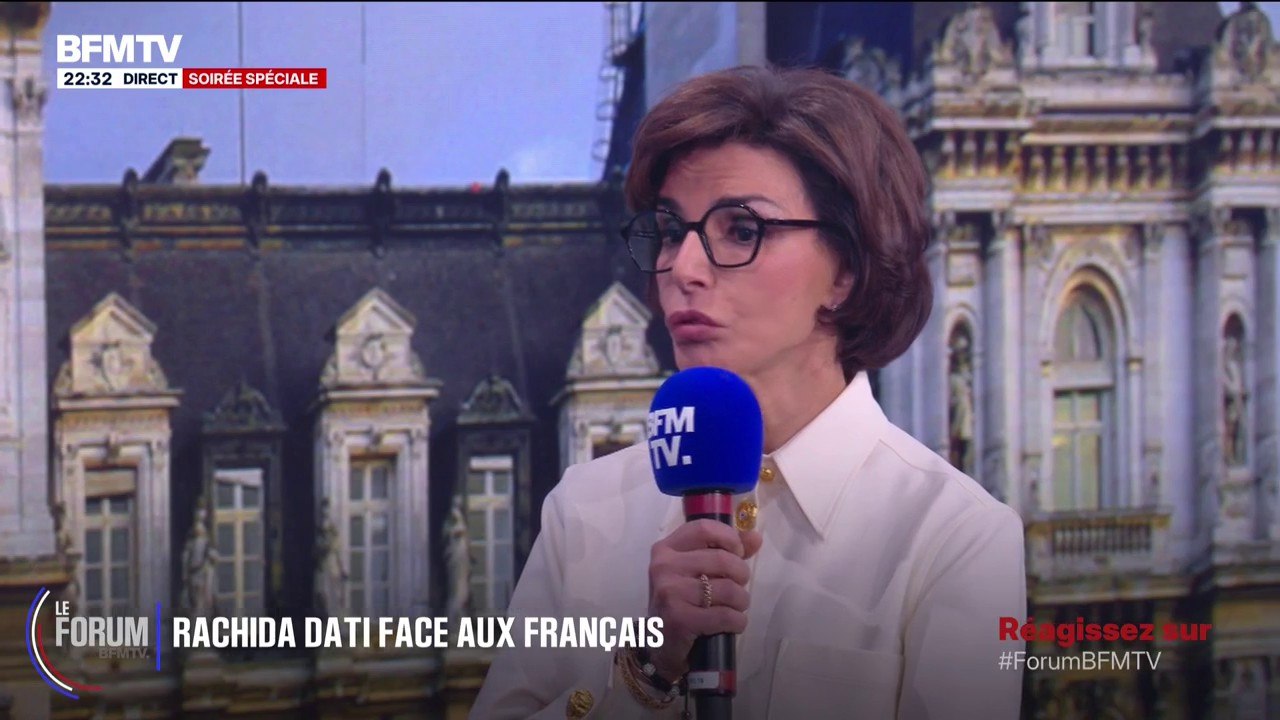 FORUM BFM - Commerce et circulation à Paris: "Je ferai adopter un plan de circulation à Paris [...] et je ferai une étude d'impact en concertation", annonce Rachida Dati, ministre de la Culture