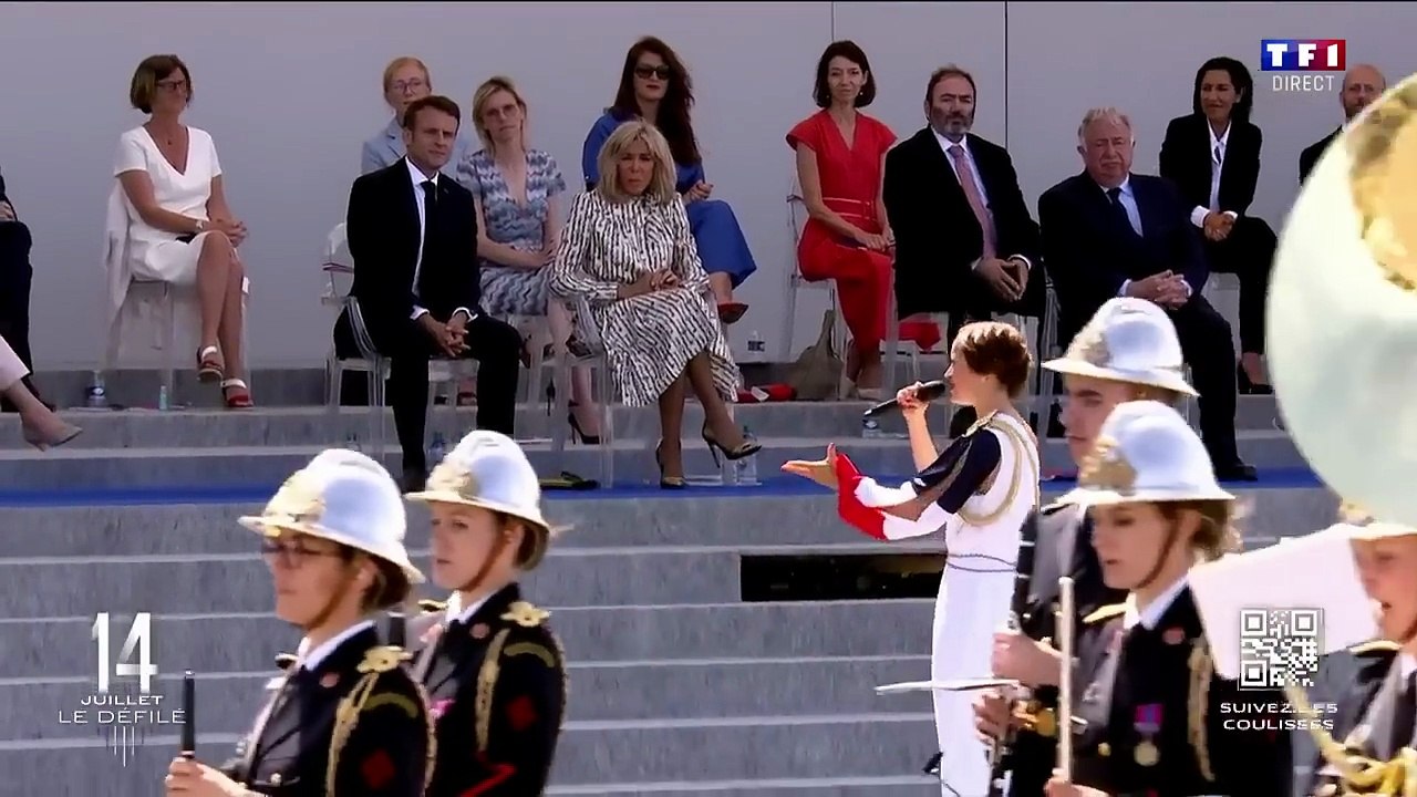"F.R.A.N.C.E" 14 Juillet 2022 - Candice Parise et la Musique des Sapeurs-Pompiers de Paris