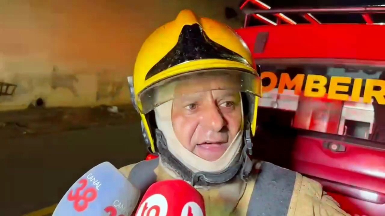 Templo da Seicho-No-Ie pega fogo em Apucarana