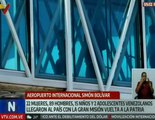 La Guaira | Arriban al país 128 venezolanos a través de la Gran Misión Vuelta a la Patria