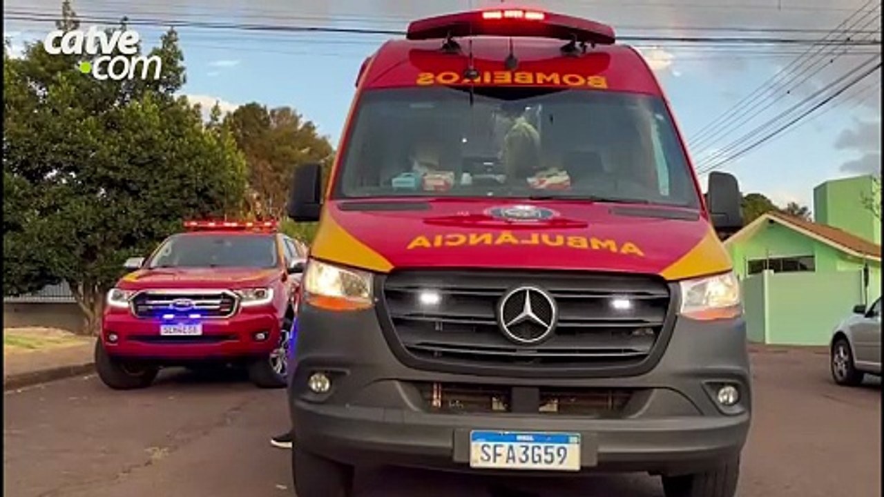 Criança de 3 anos é levada ao hospital após queda dentro de casa em Cascavel