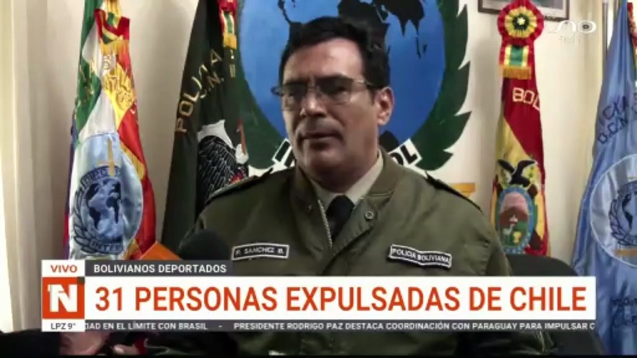 31 PERSONAS EXPULSADAS DE CHILE