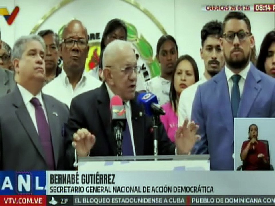 Bernabé Gutiérrez: Tenemos que darle seguridad jurídica a todos los inversionistas en Venezuela