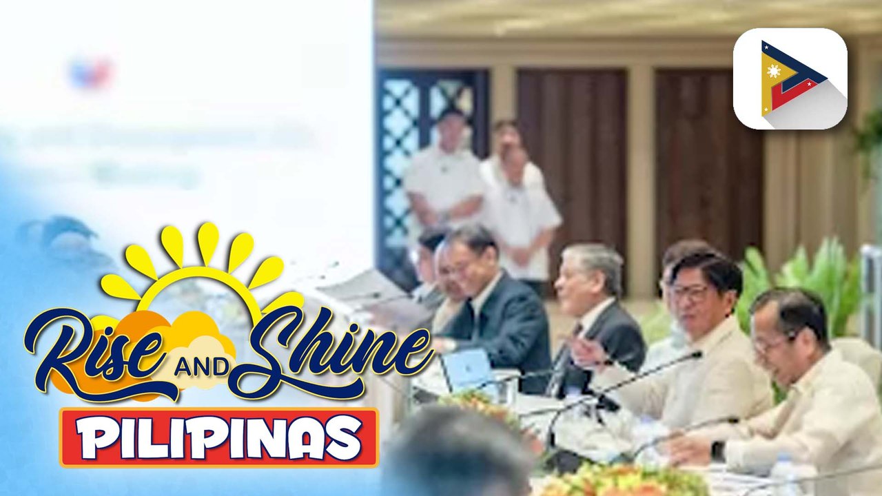 PBBM, balik-trabaho na matapos magkasakit noong nakaraang linggo; 7th meeting ng Economy and Development Council, pinangunahan ng pangulo | ulat ni Cleizl Pardilla
