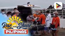 15 survivors kasama ang dalawang nasawi sa lumubog na M/V Devon Bay sa Scarborough Shoal, nakabalik na sa Maynila | ulat ni Bernard Ferrer