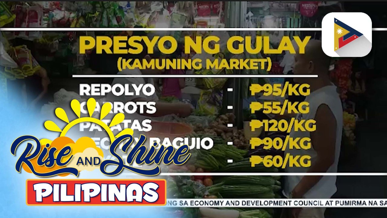 Andap, walang epekto sa pangkalahatang supply ng gulay ayon sa D.A. | ulat ni Gab Villegas