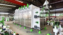 High-Efficiency Dryer Machine for Feed and Biomass Materials