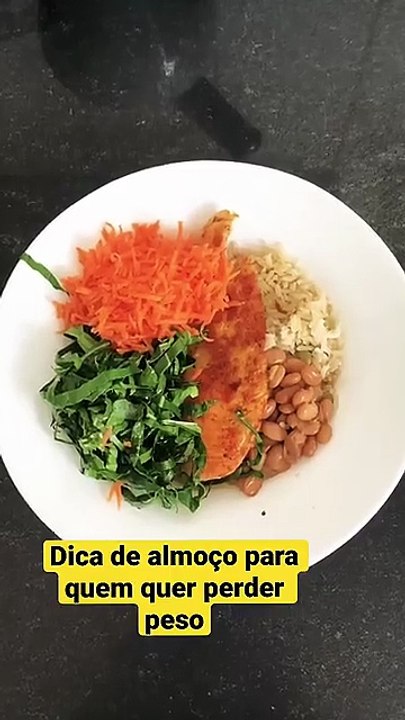 Dica de almoço para quem quer perder peso