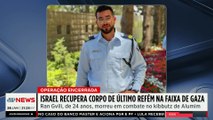Israel recupera corpo do último refém sequestrado pelo grupo terrorista Hamas
