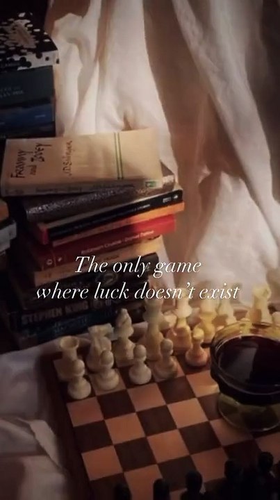 The only game where luck doesn‘t exist♟️#chessnetx  #chess  #brilliantmove#checkmate  #magnuscarlsen