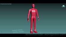 Flame: 3DS MAX Practice Polygon Modeling Model Video #158 (01-27-2026)