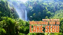 Breathtaking view ng Lake Sebu, masisilayan sa pamamagitan ng zipline at paragliding | Biyahe ni Drew